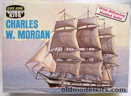 Life-Like Charles W. Morgan Whaling Ship (ex-Pyro), 09249 plastic model kit